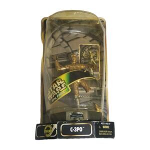 Vintage 1997 Star Wars Epic Force C 3P0 Power of the Force Rotates New Old Stock